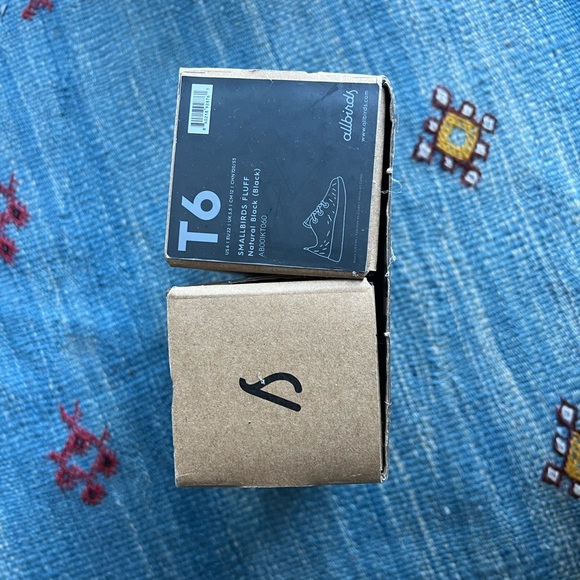 Allbirds Smallbirds Wool Runner Fluff Sneaker- Black, 6- NWB - Picture 11 of 12